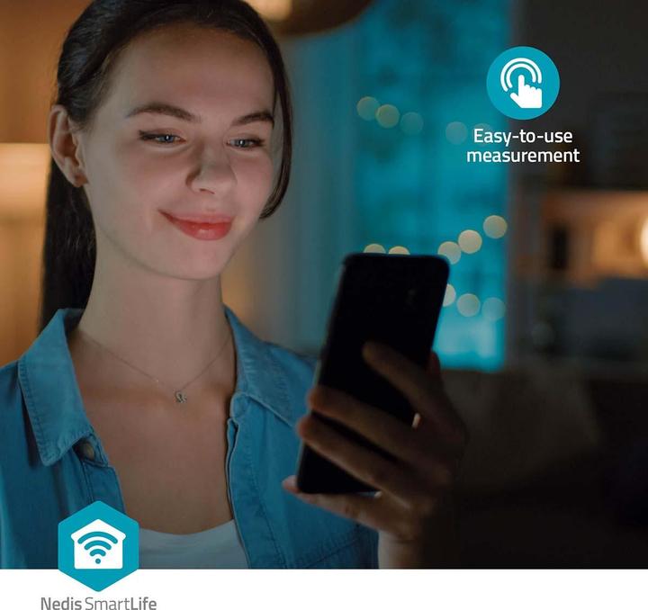 Produktbild Nedis SmartLife Pulsoximeter | Bluetooth | OLED-Anzeige | Akustischer Alarm / Anti-Bewegungsstörunge