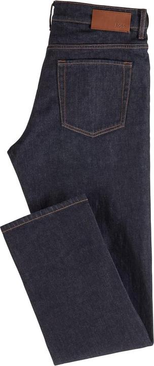 Actual product image BOSS Mens Albany Leather Patch Regular Jeans (33)