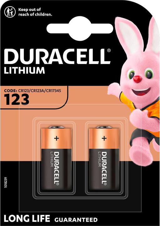 Image du produit Duracell High Power Lithium (2 pcs, CR123A, 1400 mAh)