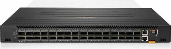 Produktbild HPE E Aruba 8325P Switch Bundle, 32 QSFP28 Ports, Front-to-Back, 6x Fan, 2x AC Power Supply (32 Ports)
