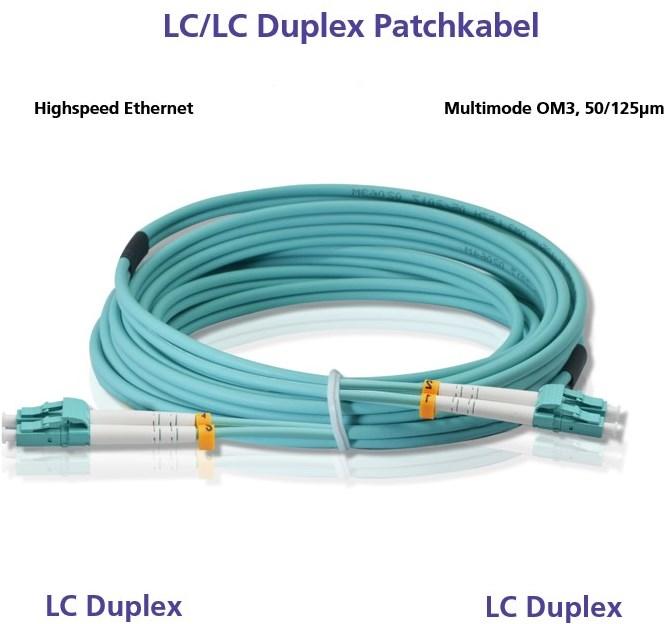 Actual product image Helos Fiber optic patch cable (CAT7, 3 m)