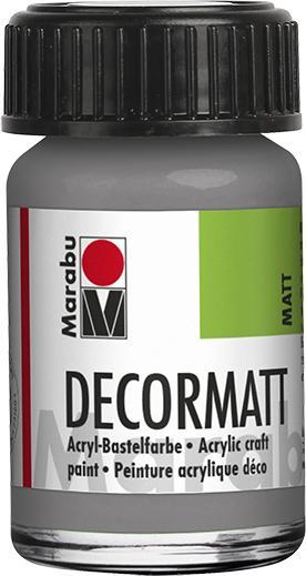 Image du produit Marabu Decormatt Acrylique gris clair (Gris clair, 15 ml)