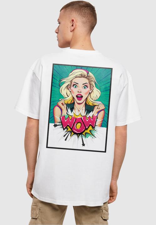 Actual product image Merchcode WOW Comic Heavy Oversized Tee - 116851 (S)