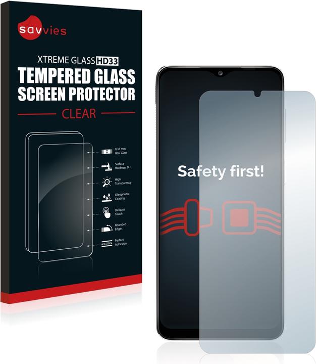 Image du produit Savvies Verre Trempé Protection Écran (1 pièce(s), Samsung Galaxy A12 Nacho)