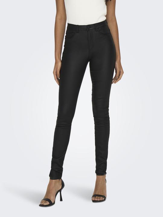 Actual product image Only ONLRoyal HW Skirt Coated Skinny Fit Jeans (30)