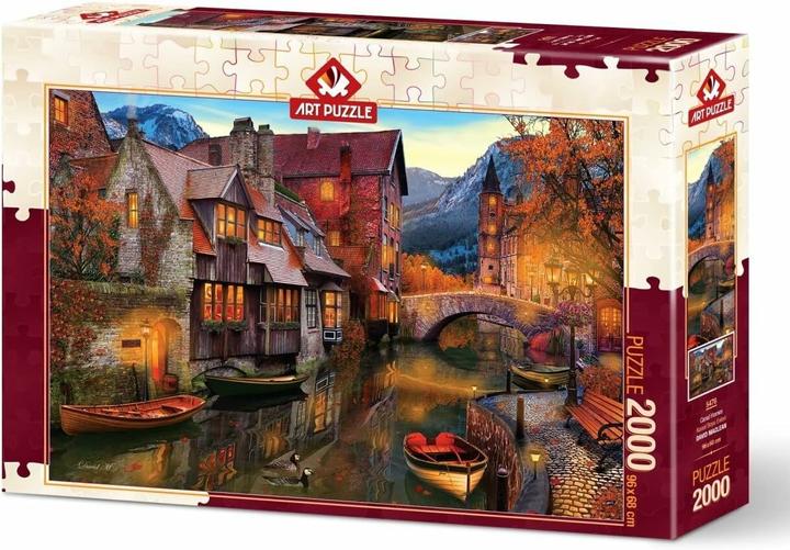 Produktbild Lamberth Puzzle 2000 pieces Canal Boats (2000 Teile)