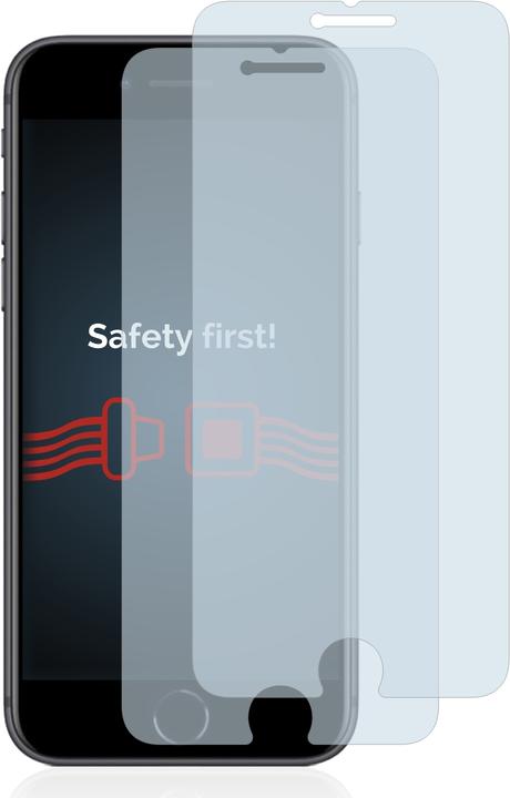 Produktbild Savvies Panzerglas Hartglas Displayschutz (2 Stück, Apple iPhone 8)