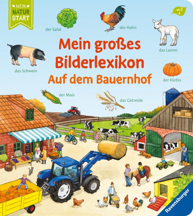 Produktbild Ravensburger Mein grosses Bilderlexikon: Auf dem Bauernhof (Deutsch, Daniela Prusse, Anne Ebert)