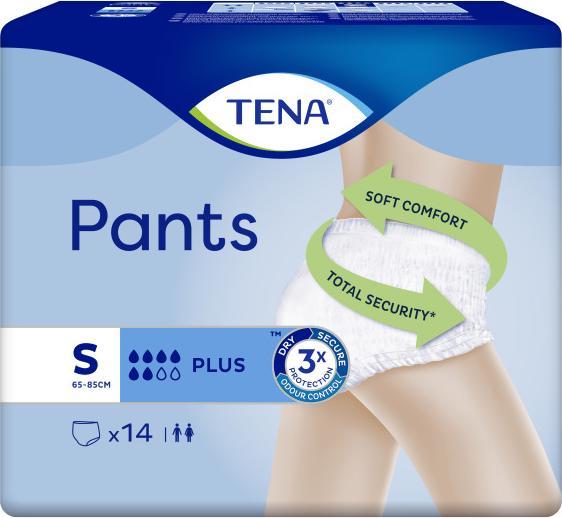 Actual product image Tena Pants Plus Small (14 x, Mini)