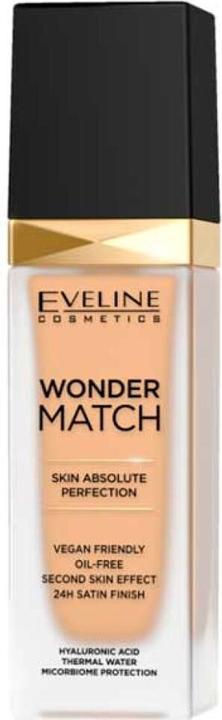 Eveline Wonder Match Luxury Matching Face Foundation 20 Medium Beige 30ml (20 Medium Beige)