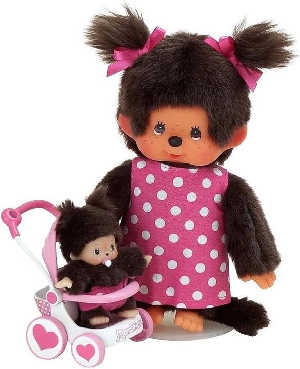 Produktbild Monchhichi Kinderwagenset Mutter mit Bebichhichi (20 cm)