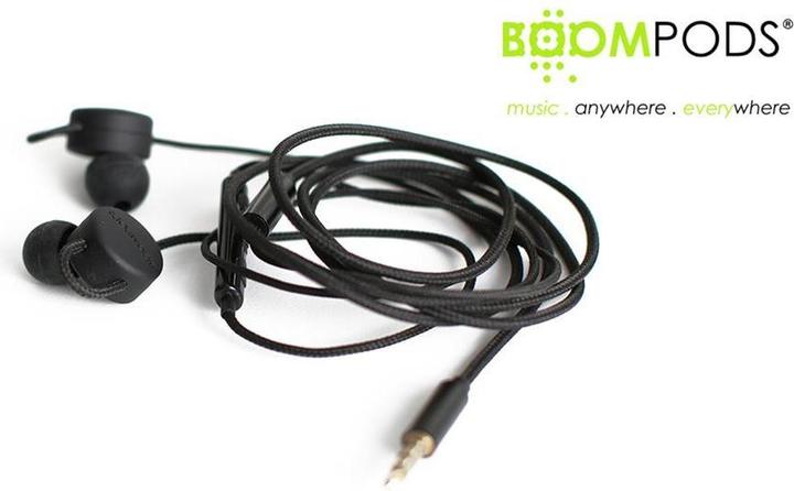 Actual product image Boompods Retrobuds, cable earphones (4 h, Cable)