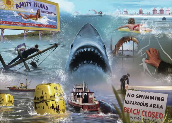 Produktbild Ravensburger Puzzle 12000277 - Jaws - 1000 Teile Universal VAULT Puzzle für Erwachsene und Kinder (1000 Teile)