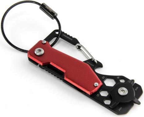 Produktbild Troika Taschenmesser Toolinator 10 Funktionen Rot/Schwarz (0.35 cm)