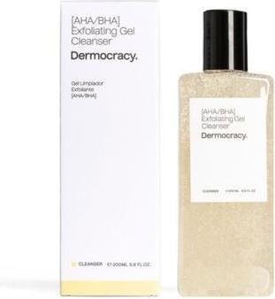 Actual product image Dermocracy (AHA/BHA) Exfoliating Cleansing Gel 200ml (Foam, 200 ml)