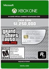 Microsoft Grand Theft Auto V: Great White Shark Card (Xbox One X, Xbox Series X, Xbox One S, Xbox Series S)