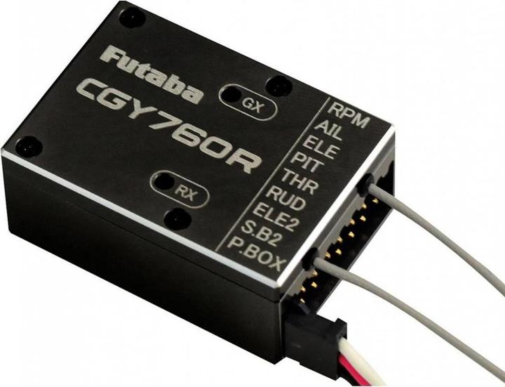 Actual product image Futaba CGY760R FBL 3-Axis Gyro/ Receiver