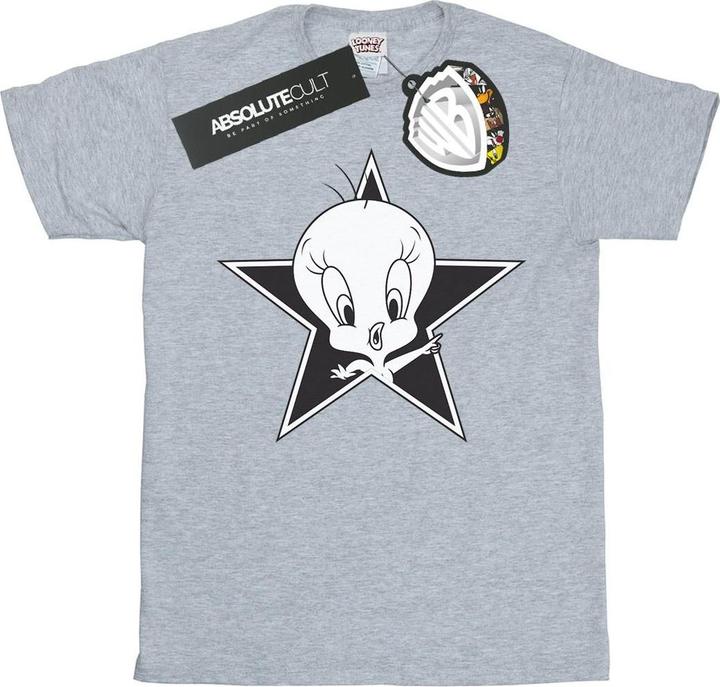 Looney Tunes Tweety Pie Mono Star TShirt (XL)