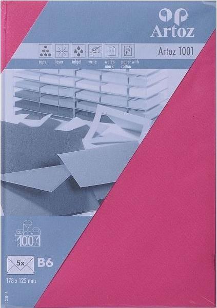 Artoz 1001 enveloppes fuchsia (B6, 5 x)