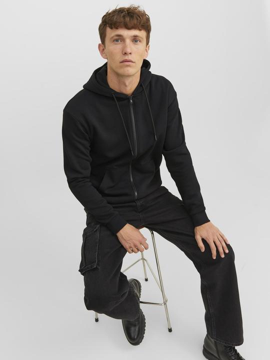 Immagine prodotto Jack & Jones Felpa con zip a tinta unita Felpa con zip a tinta unita Felpa con zip a tinta unita (XS)