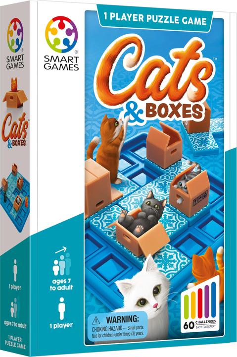 Smart Games Cats Boxes (Deutsch, Französisch, Italienisch, Englisch)