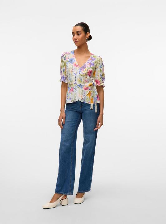 Actual product image Vero Moda Normal geschnitten V-Ausschnitt Top Top (XS)