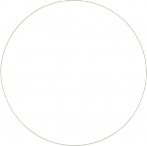 Produktbild Glorex Metallring 40 cm 1 Stück, Weiss