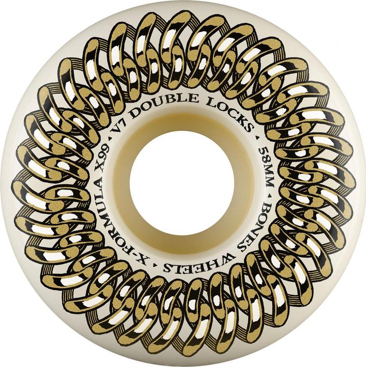 Actual product image Bones Wheels 99A XF Double Lock V7 (58 mm)