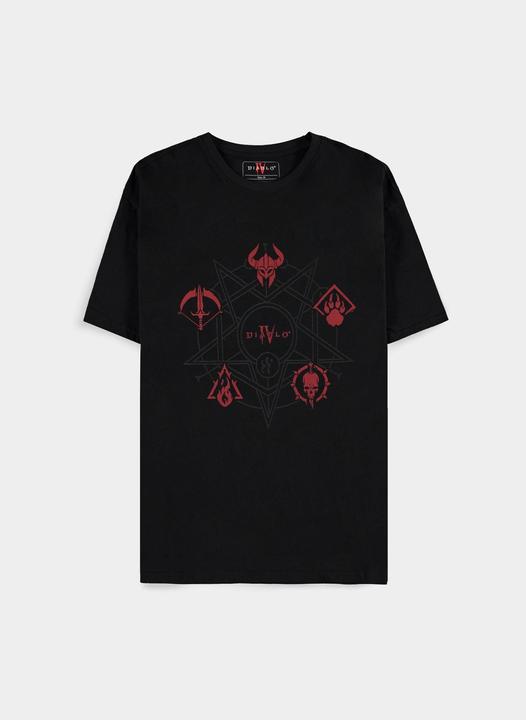 Actual product image Difuzed Diablo IV T-Shirt Class Icons Size M (M)