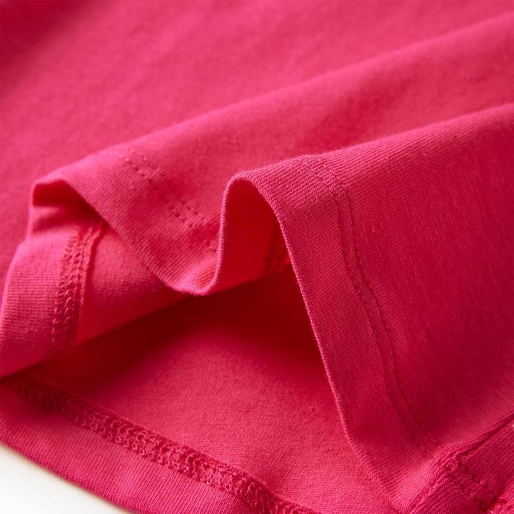 Immagine prodotto VidaXL Camicia a maniche lunghe per bambini rosa brillante 104,Materiale: 95% cotone (104)