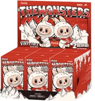 Produktbild Pop Mart Labubu The Monsters Coca Cola Serie Vinyl Face Sealed Case (Einzelpack) (17 cm)