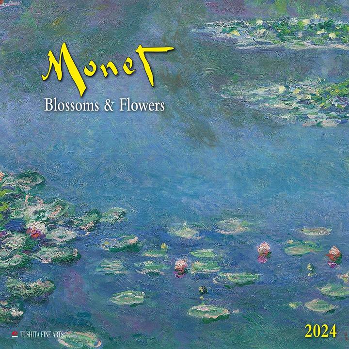 Claude Monet - Blossoms & Flowers 2024 (30 x 30 cm, Harter Einband, Spanisch, Englisch, Niederländisch, Italienisch, Französisch, Deutsch, Tschechisch, Polnisch)