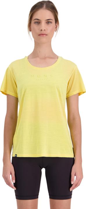 Actual product image Mons Royale Women's Zephyr Merino Cool Tee (S)