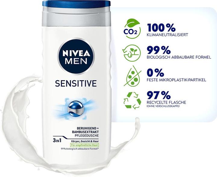 Actual product image NIVEA Sensitive (250 ml)