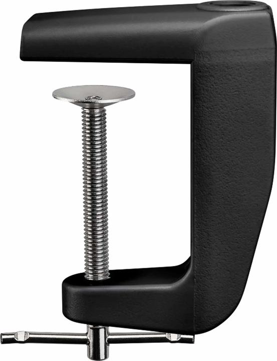 Image du produit Goobay Pince de table de rechange pour lampes loupes avec bras articulé, noir