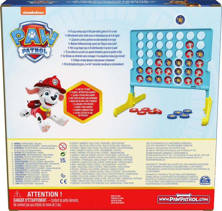 Produktbild Spin Master Paw Patrol - Vier in einer Reihe (Deutsch, Französisch, Italienisch, Englisch)