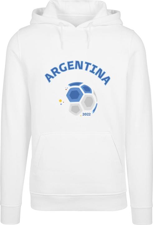Immagine prodotto Merchcode Felpa con cappuccio Argentina Football Dress Heavy - 113209 (XS)