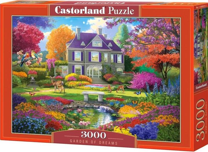 Castorland Puzzle 3000 Tage Garten der Träume (3000 Teile)