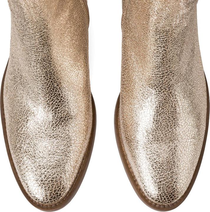 Produktbild La Redoute Collections Lederboots mit breitem Absatz (41)