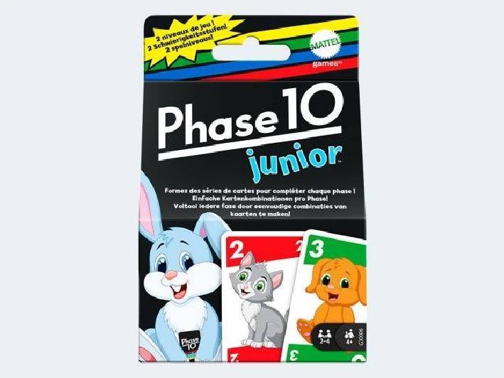 Produktbild Mattel Games Phase 10 Junior (Multilingual)