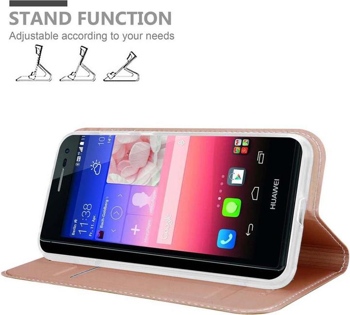 Image du produit Cadorabo Book Classy Style Cover (Huawei Ascend P7)