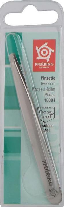 Pfeilring Pinzette 9,7 cm rostfreimattiert