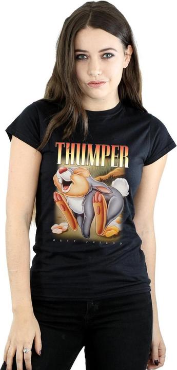 Immagine prodotto Disney Bambi Thumper Montage Maglietta Donna (L)