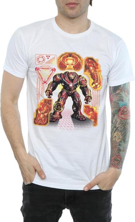 Produktbild Avengers Infinity War Hulkbuster Blaupause TShirt (3XL)