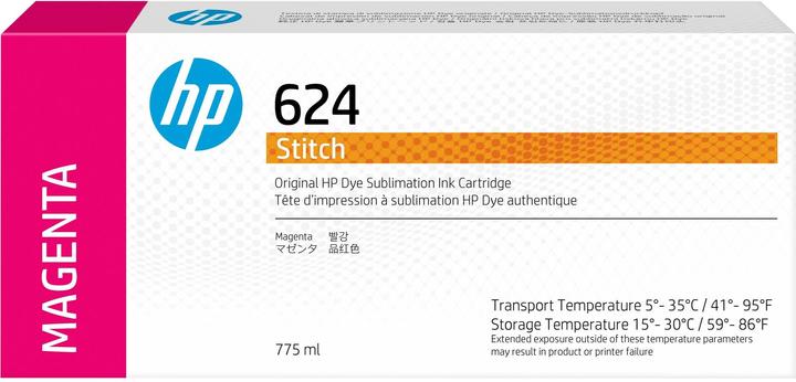 Actual product image HP 624 - 775 ml - magenta - original - ink cartridge (M)