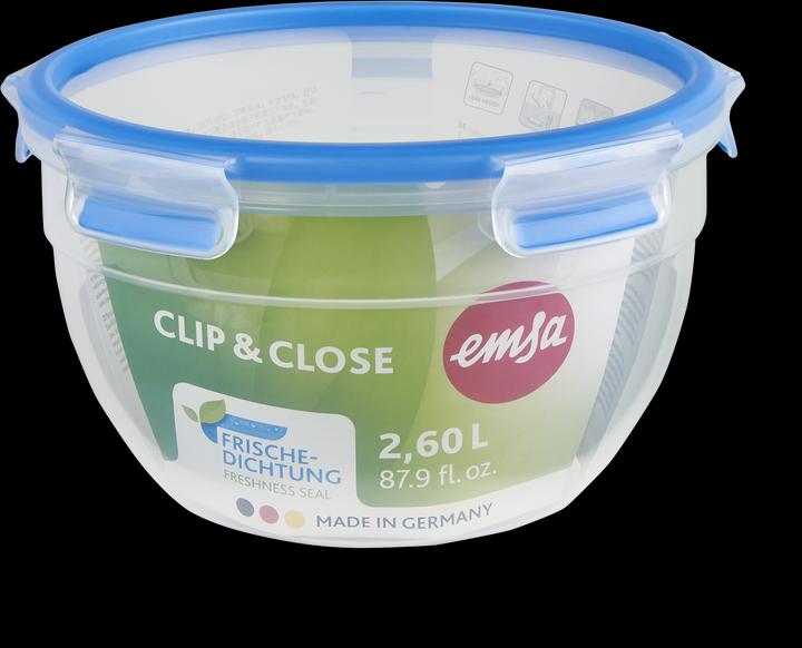 Image du produit Emsa Boîte fraîcheur Clip&Close 2,6 L ronde (2.60 l)
