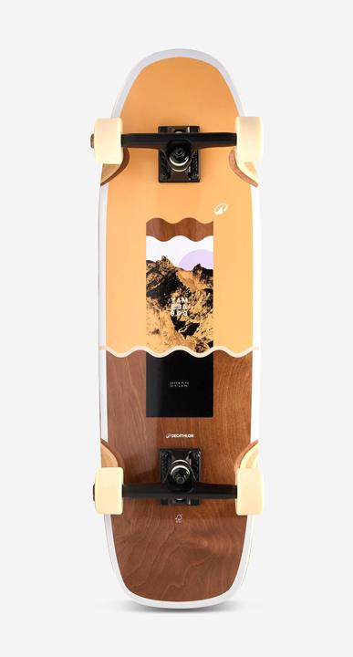 Actual product image Decathlon Cruiser Medium Concave Rollen 62 mm - Yamba 900 Flood (30.79")