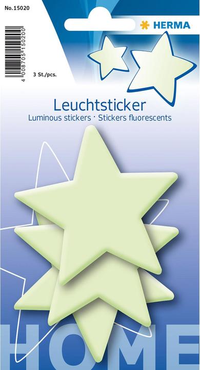 Actual product image HERMA Glow stickers