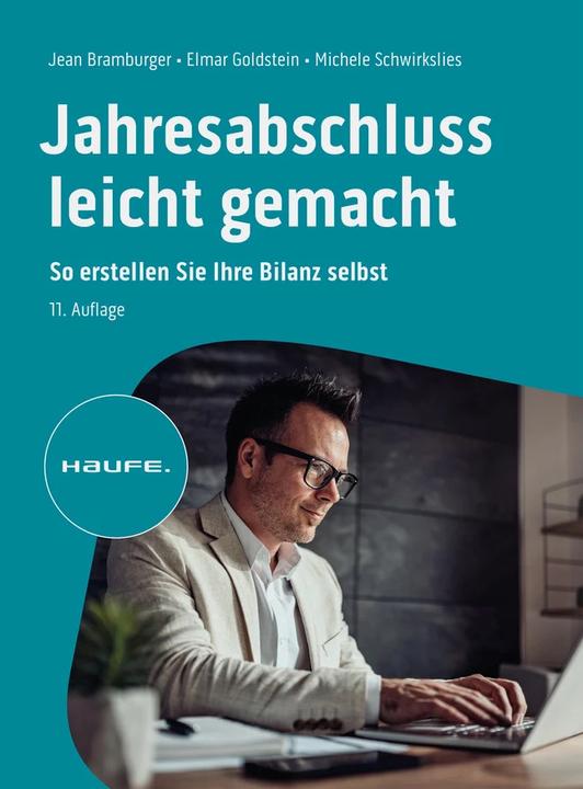 Produktbild Jahresabschluss leicht gemacht - mit Arbeitshilfen online (Deutsch, Elmar Goldstein, Michele Schwirkslies, Jean Bramburger, 2023)