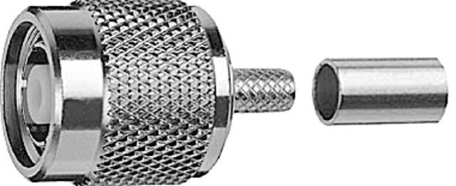 Actual product image Telegärtner TNC reverse connector plug, straight 50 Ohm J01010R0001 1 pc. (Hitch)